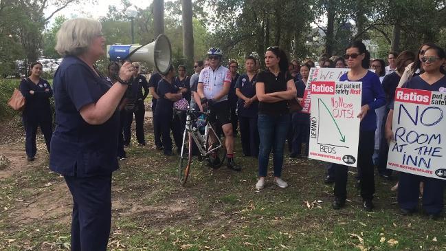 Westmead nurses rally after ward closure