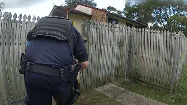 Police during a Bayside search as part of operation Uniform Sindri. Picture: QPS