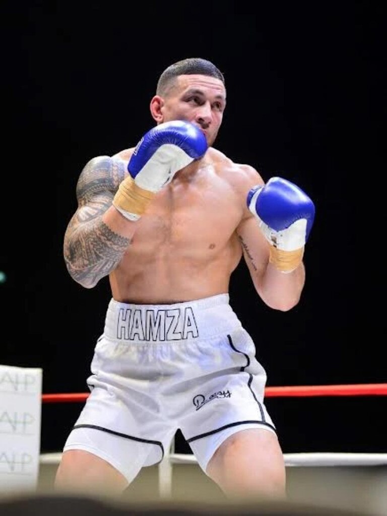 SBW moved onto boxing after rugby