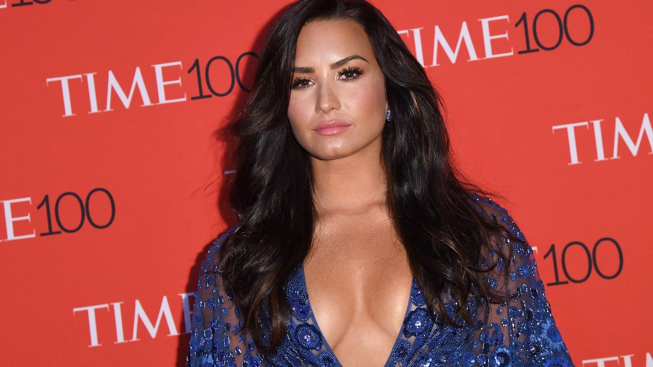 Lovato’s mother confirmed she was 90 days sober last month. Picture: Angela Weiss/AFP