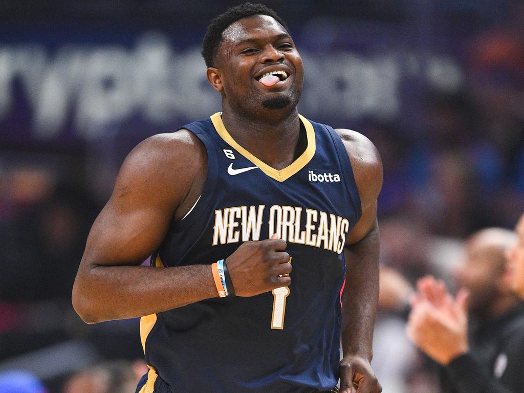 Zion Williamson shows off amazing body transformation as NBA star