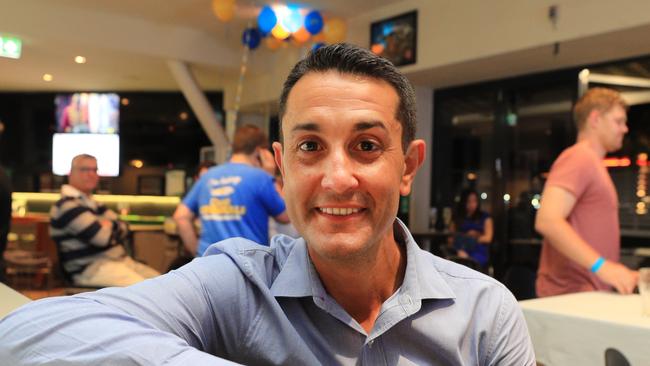 31st October 2020, Queensland State election 2020 David Crisafulli watches the tally count intently as he holds on to his seat of Broadwater Photo: Scott Powick