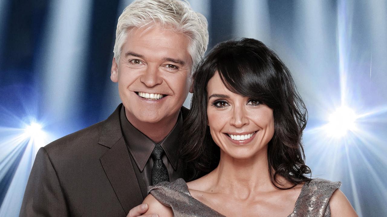 Phillip Schofield also presented ‘Dancing On Ice UK’ with Christine Bleakley.