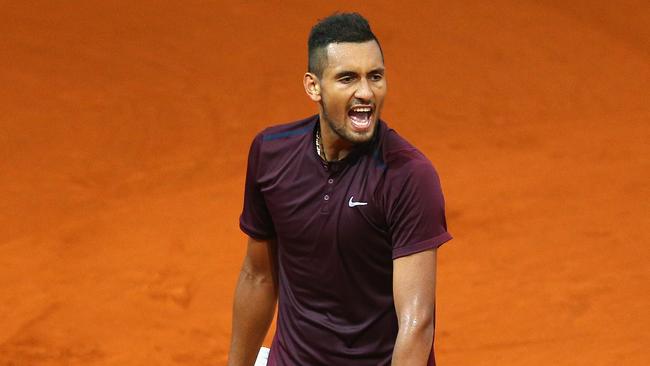 Nick Kyrgios will face Rafael Nadal for the second time.