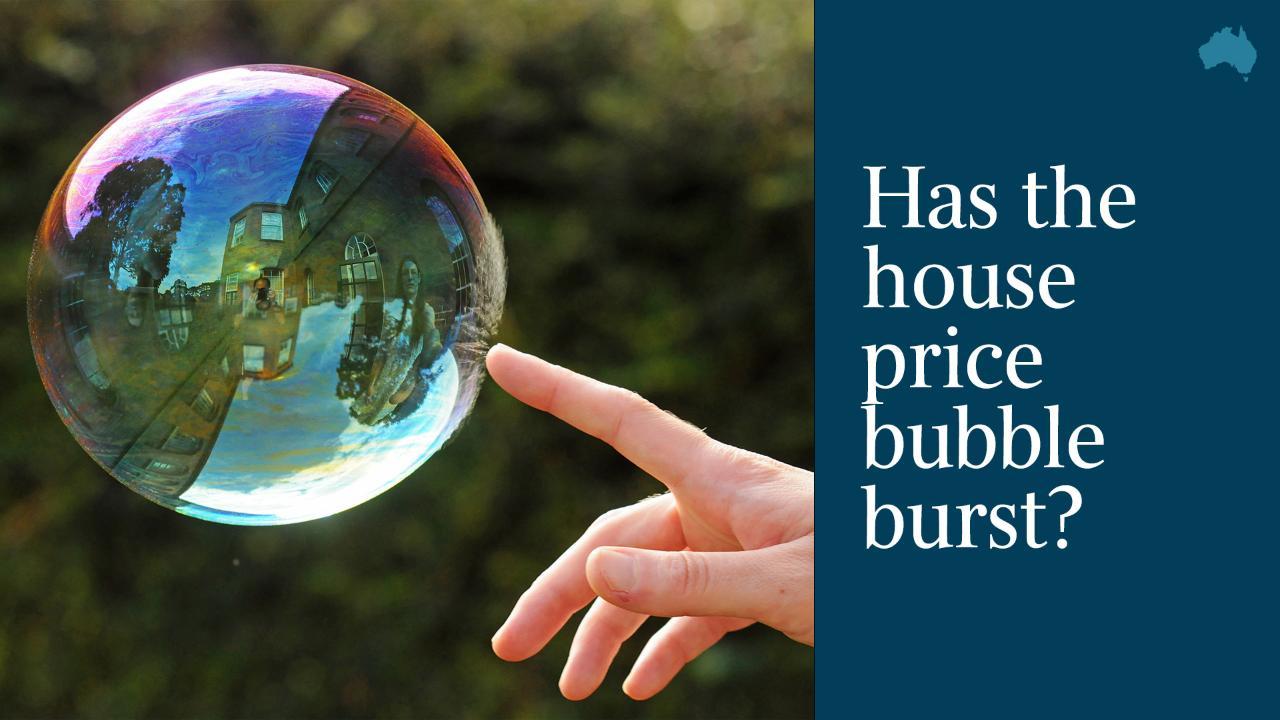 Has the house price bubble burst?