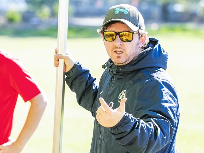 Vaughan Hogan in the Queensland Schools Premier League Football match between Marsden and Corinda at Darra, Thursday, July 30, 2020 - Picture: Richard Walker
