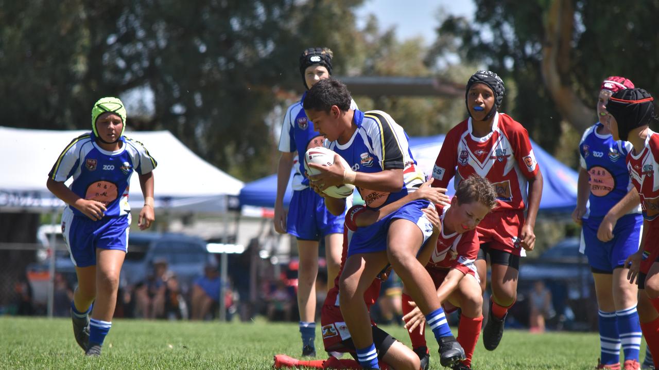 South Burnett v Redcliffe Dolphins U14. Adrian Vowles Cup 2020.