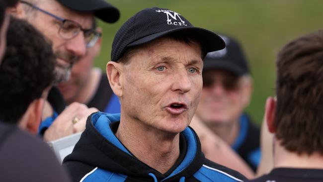 Mazenod coach Peter Banfield. Photo: Hamish Blair