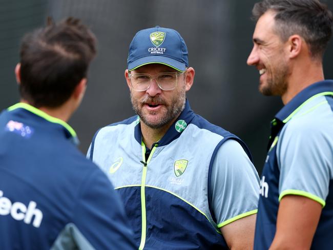 Australian assistant coach Daniel Vettori was a long-term teammate of Jame Franklin. Picture: Getty Images