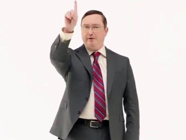 John Hodgman reprised his role as "PC Guy" for the Apple event.