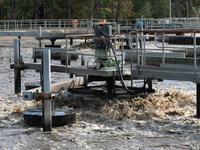 The Sewage Treatment Plant at Gwandalan.