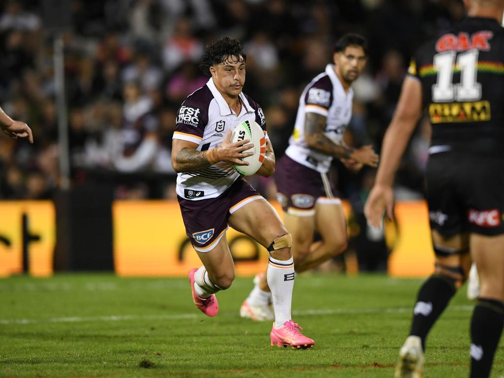 NRL 2024: Broncos trio Selwyn Cobbo, Kotoni Staggs, Corey Oates caught ...