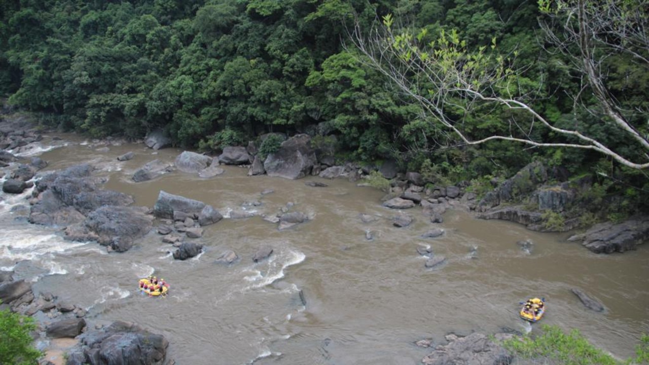 The beauty of Baron Gorge National Park was almost as exciting as the rapids. Picture: supplied.