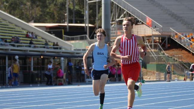 GPS Track and Field Senior Championship action.