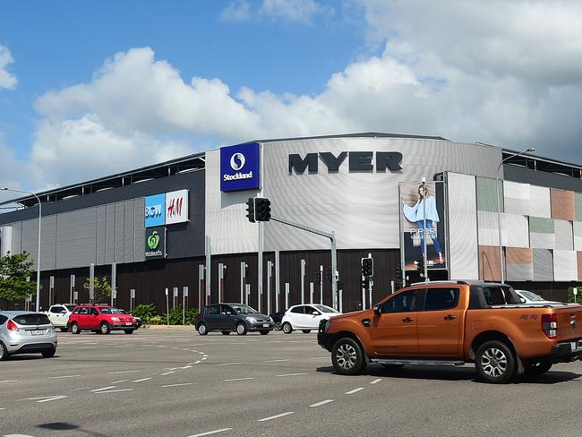 Generic Pics Around Townsville. Buildings, streets, shops, port, ent centre. Key words, generic, building street, icon, 2018. Stockland Plaza Shopping Centre in Aitkenvale.