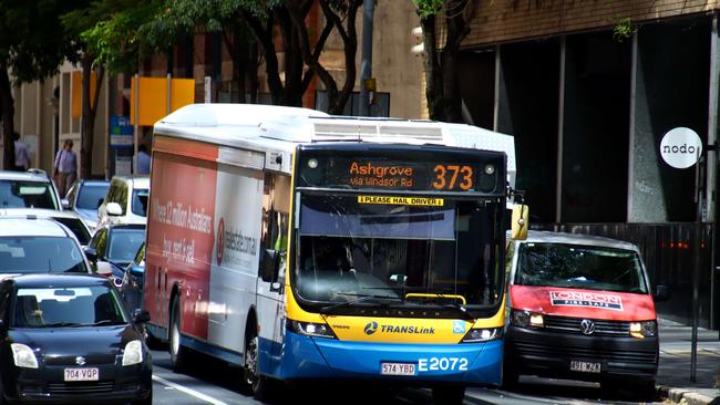 Generic image of a bus in South East Queensland. Picture: David Clark