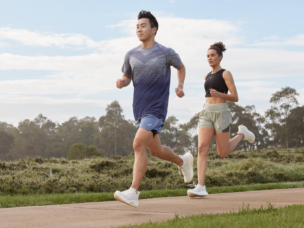 Instead, 40 per cent of Aussies are mainly exercising for their mental health. Picture: Supplied/ASICS