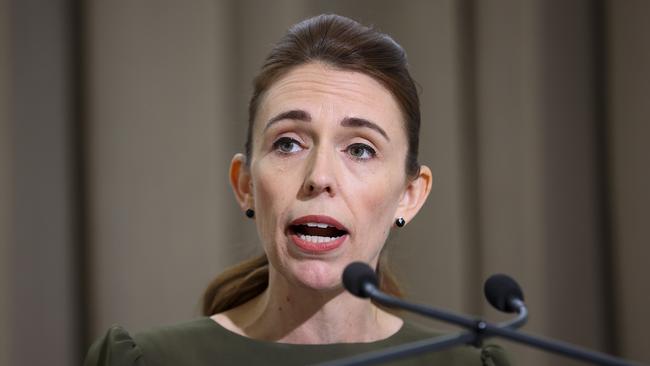 ‘While the commission made no findings that those failings would have stopped the attack, these were failings nonetheless and for that, on behalf of the government, I apologise’: New Zealand Prime Minister Jacinda Ardern. Picture: Getty Images