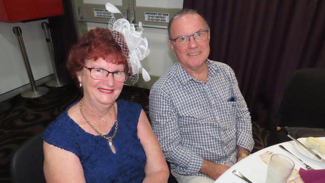 Elizabeth and Lance Palmer at the Hervey Bay RSL Melbourne Cup luncheon.