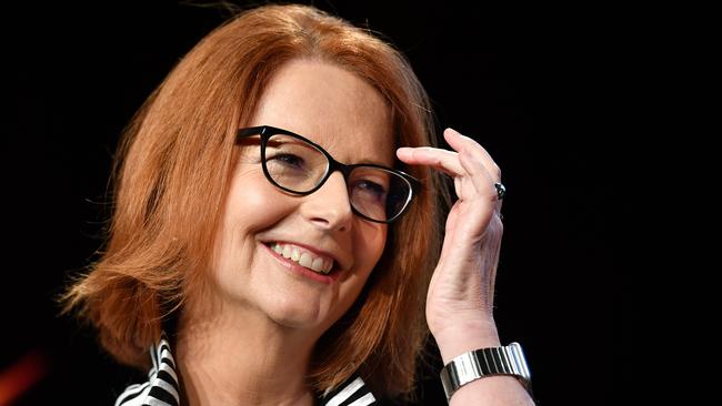 Former Australian prime minister Julia Gillard reached out to Scott Morrison. Picture: AAP Image/Brendan Esposito