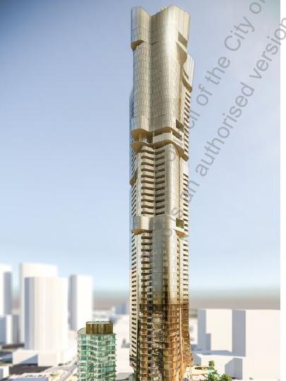 An artist’s impression of The Au, a high-rise project planned for Southport's Park Lane by ASF Consortium.