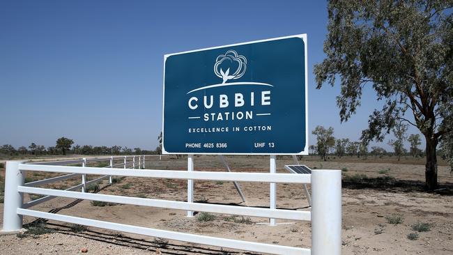 In August 2019 Maquarie Agriculture purchased a 49 per cent stake in Cubbie Station in south east Queensland. Picture: Toby Zerna