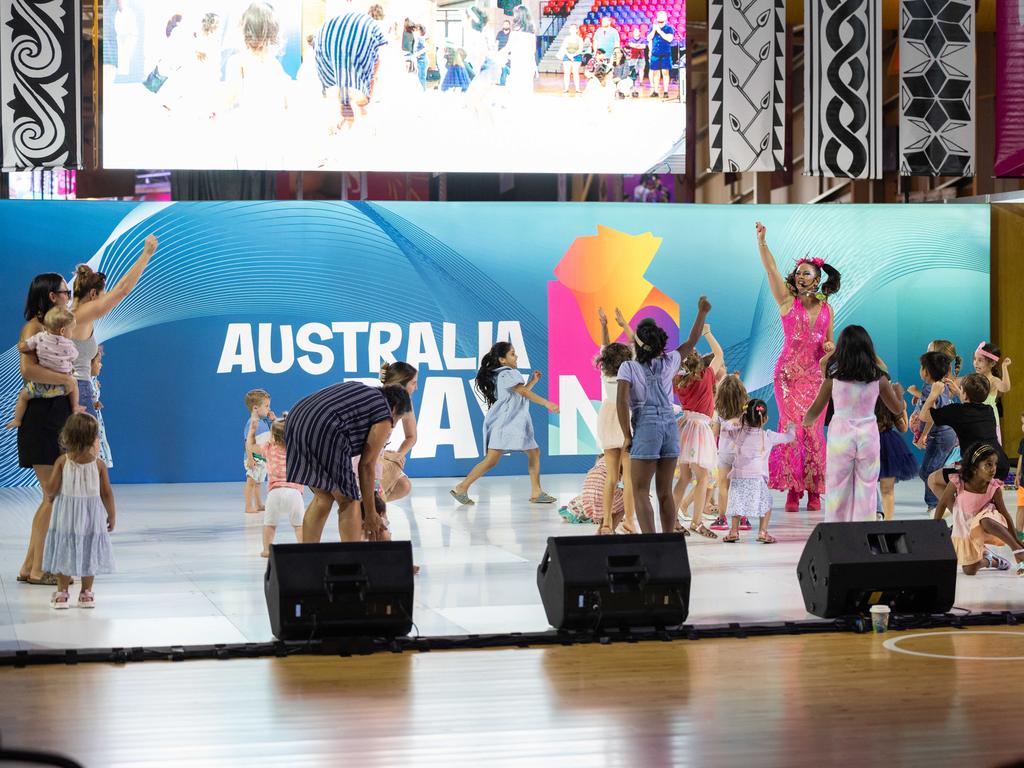 Festival of Us, held at the Marrara Indoor Stadium on Australia Day, January 26, 2025. Picture: Pema Tamang Pakhrin