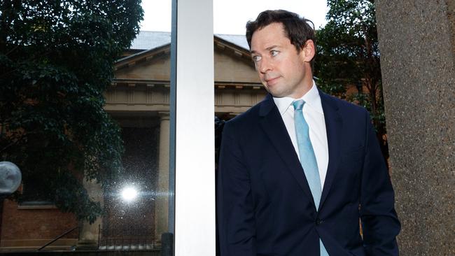 Nine investigative reporter Nick McKenzie outside the Federal Court in Sydney last week. Picture: NewsWire / Max Mason-Hubers