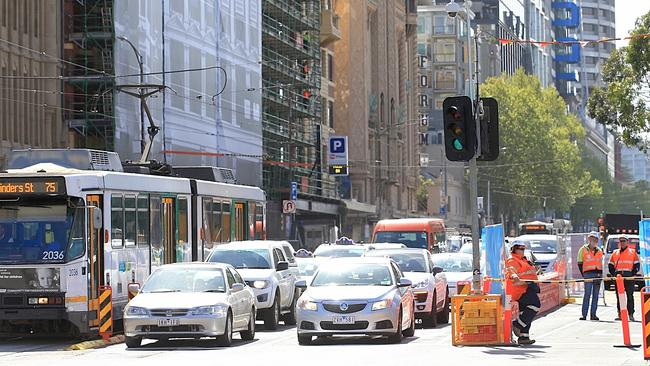 Melbourne CBD traffic is set for a big shake-up.  