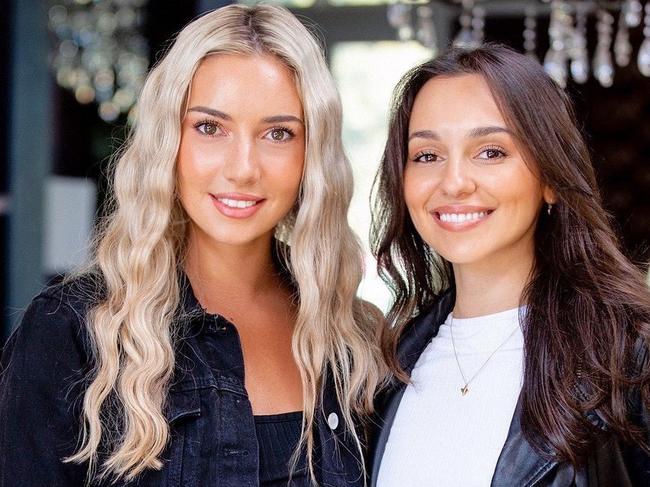 Former Bachelor finalists Bella Varelis and Bec Cvilikas locked in bitter feud ,