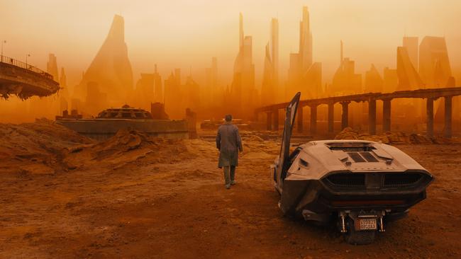 A shot from the sci-fi thriller Blade Runner 2049, which Technicolor worked on.