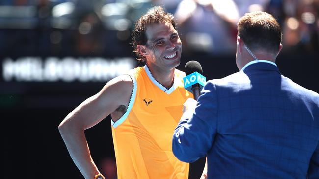 Rafael Nadal was fired up in a double-barrelled barrage directed at the ATP. Picture: Getty
