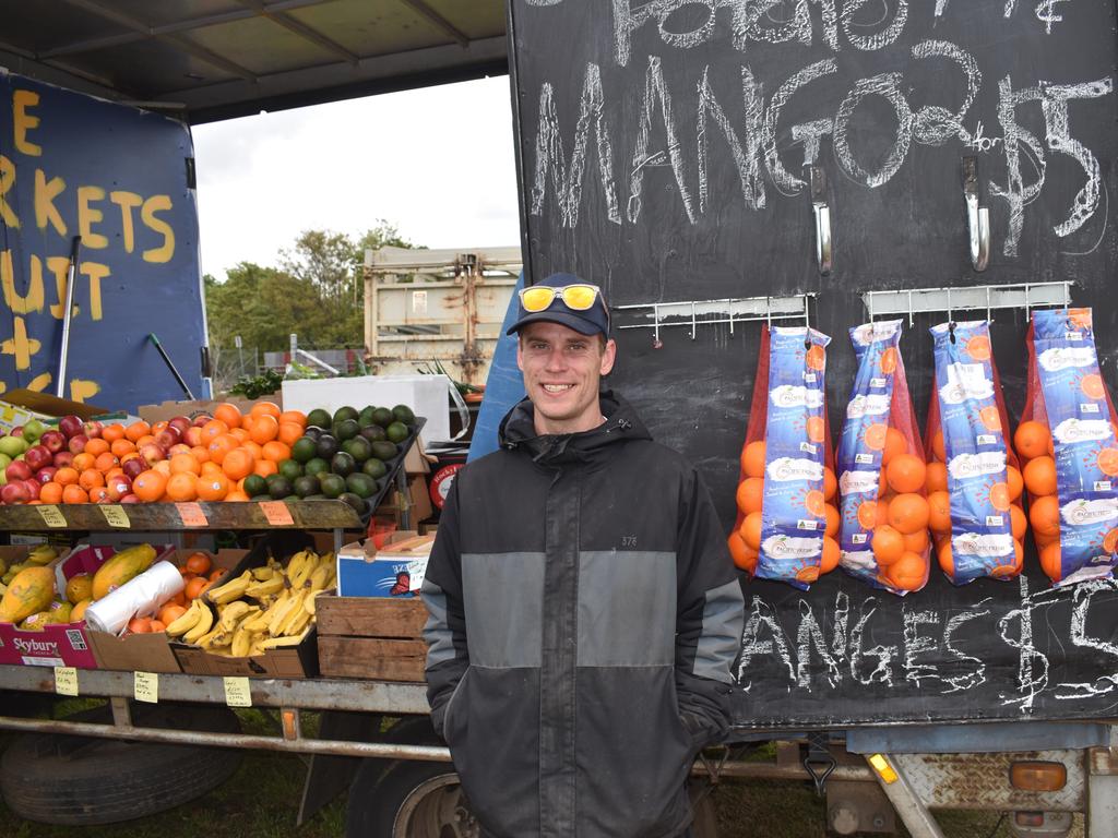 Peter Cary sells his locally grown produce throughout the Southern Downs (Photo: Michael Hudson/ Warwick Daily News)