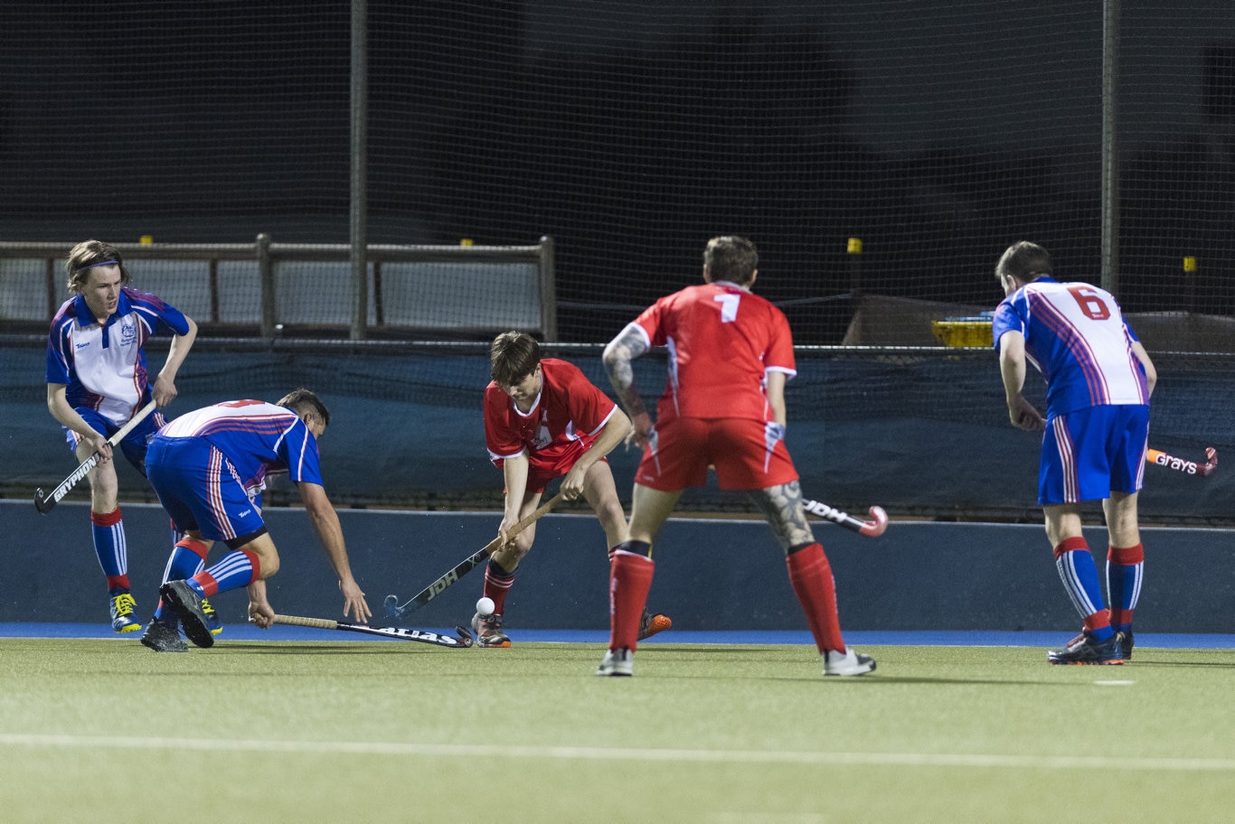 Will Nielsen scores for Red Lions against Rangeville in Toowoomba Hockey COVID Cup men round two at Clyde Park, Friday, July 17, 2020. Picture: Kevin Farmer