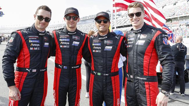 Matt Campbell and Porsche Penske Motorsport won the 2024 Rolex Daytona 24 Hour.