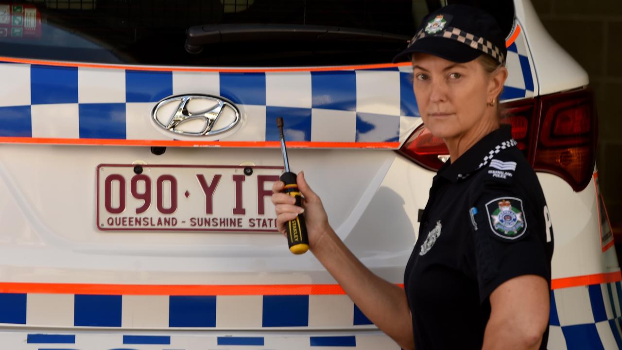 Townsville Police holding free event to secure number plates with anti ...