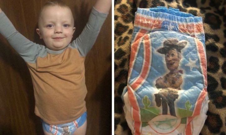 Huggies Toy Story pull ups cause x-rated embarrassing parent