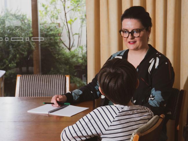 Local government worker Sarah Cleggett said a four-day work week would help her balance work and caring commitments. Picture: Supplied