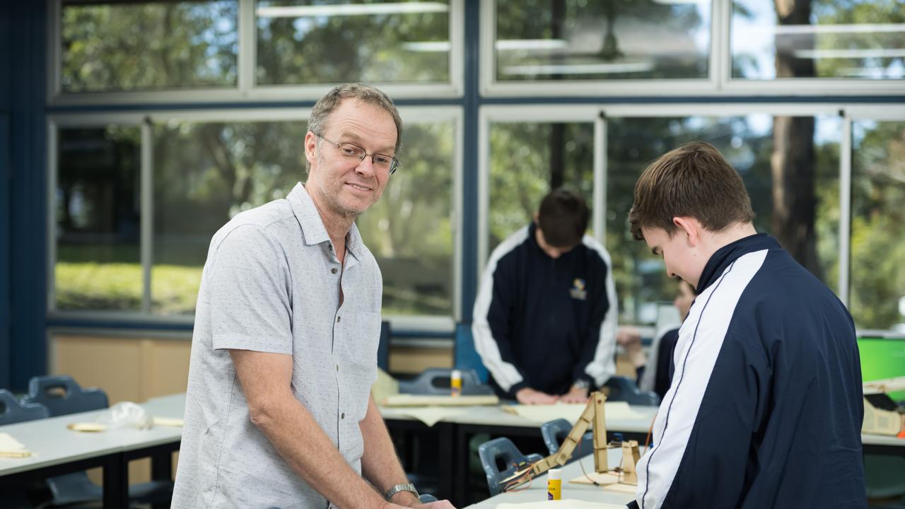 Adrian Casten, teacher at Burnside State School. Picture supplied