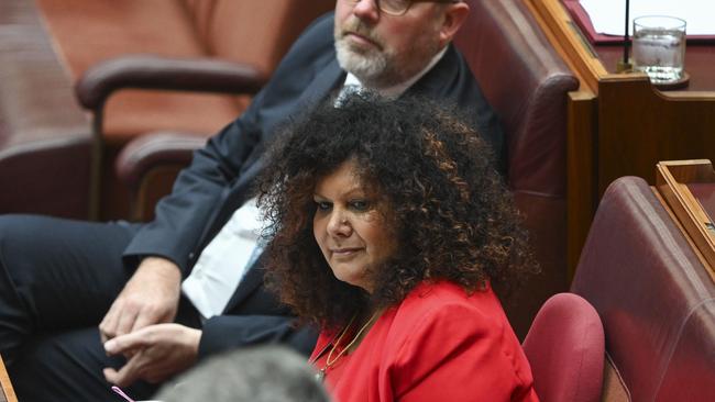 Senator Malarndirri McCarthy defended Attorney-General Mark Dreyfus’ outburst. Picture: NCA NewsWire / Martin Ollman