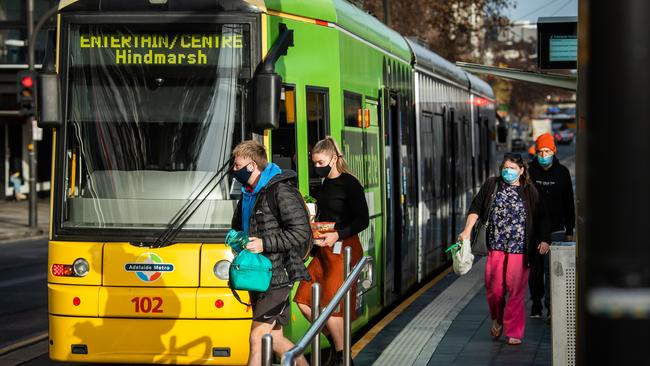 A deal is imminent to return Adelaide train and tram operations to public ownership. Picture: Tom Huntley