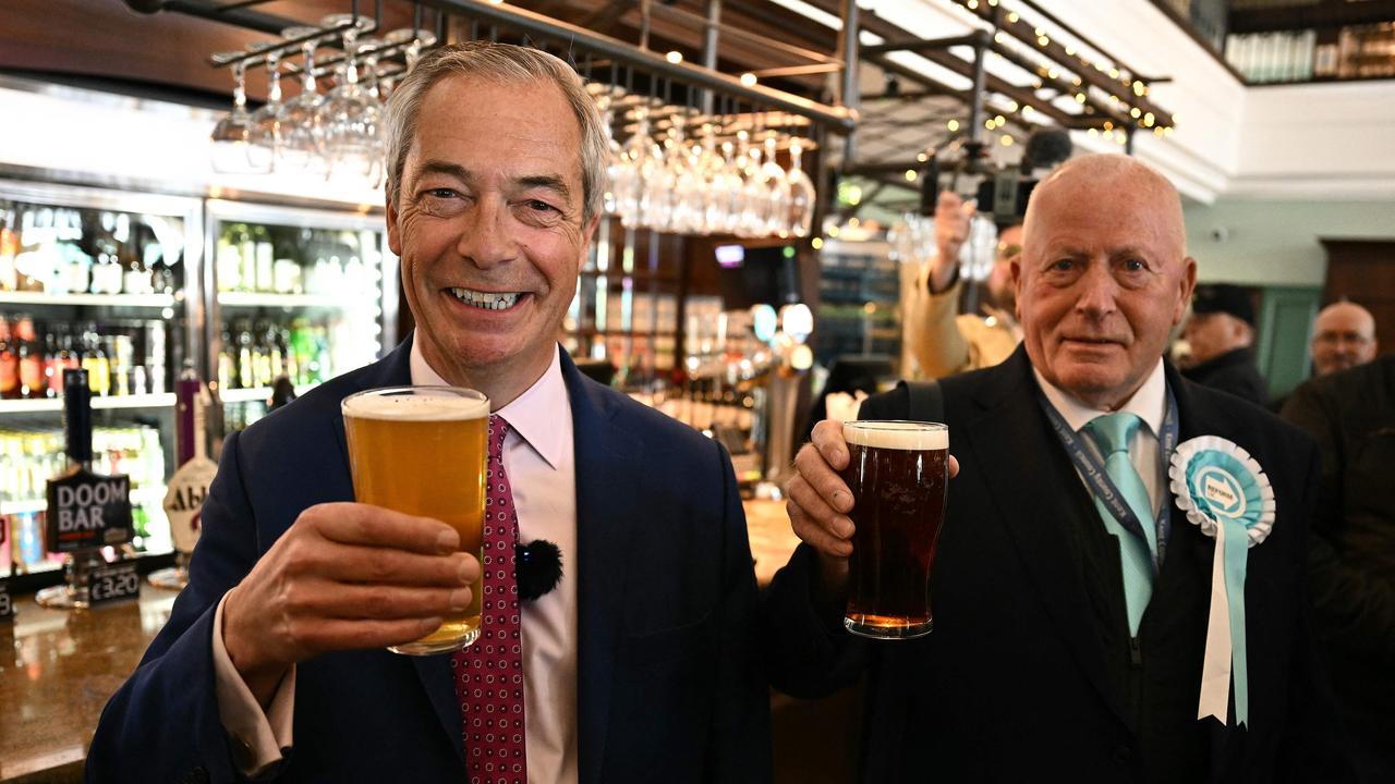 ‘Trump with a pint’: How Nigel Farage is upending British politics