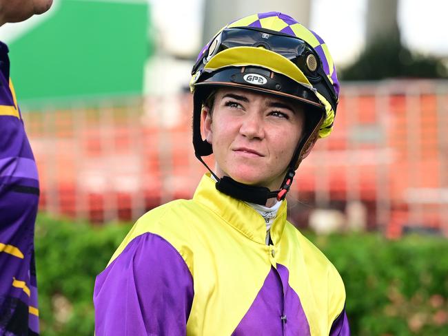 Queensland apprentice jockey Sariah Champkin. Picture: Grant Peters, Trackside Photography