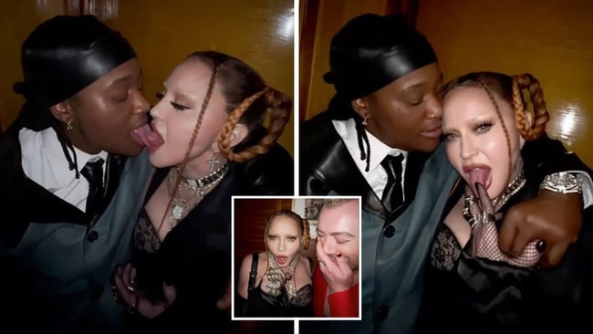 Madonna posted footage of her backstage antics at the Grammys. Pictures: Instagram