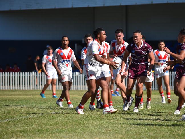 Finau Latu in the Harold Matthews Cup. Picture: Sean Teuma/NewsLocal