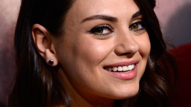 Mila Kunis looked stunning on the red carpet.