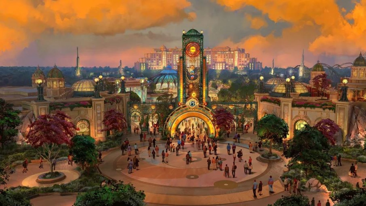 We've been given the first look at the new Epic Universe theme park opening next year. Picture: Universal Destinations &amp; Experiences