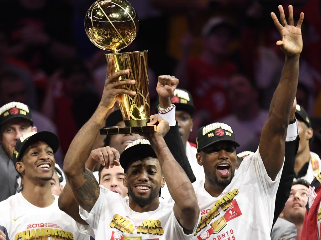 NBA Finals 2019 Kawhi Leonard Finals MVP Toronto Raptors win