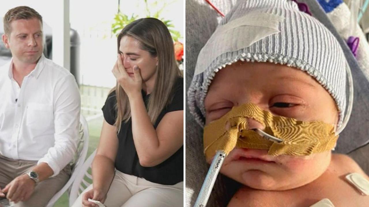 Distraught parents have slammed an embattled hospital for mismanaging the birth of their son, who died at just four days old.