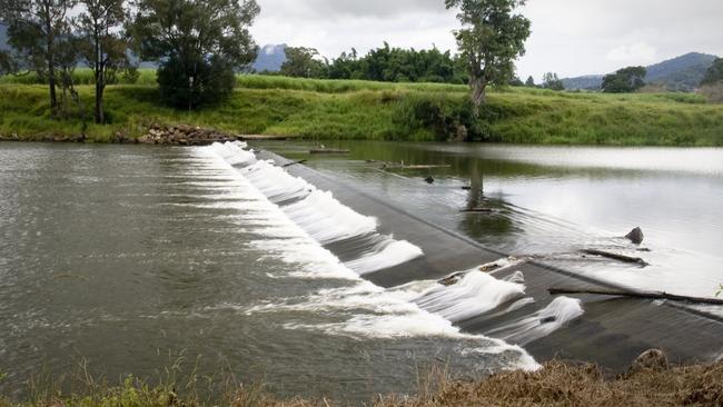 The Bray Park Weir.